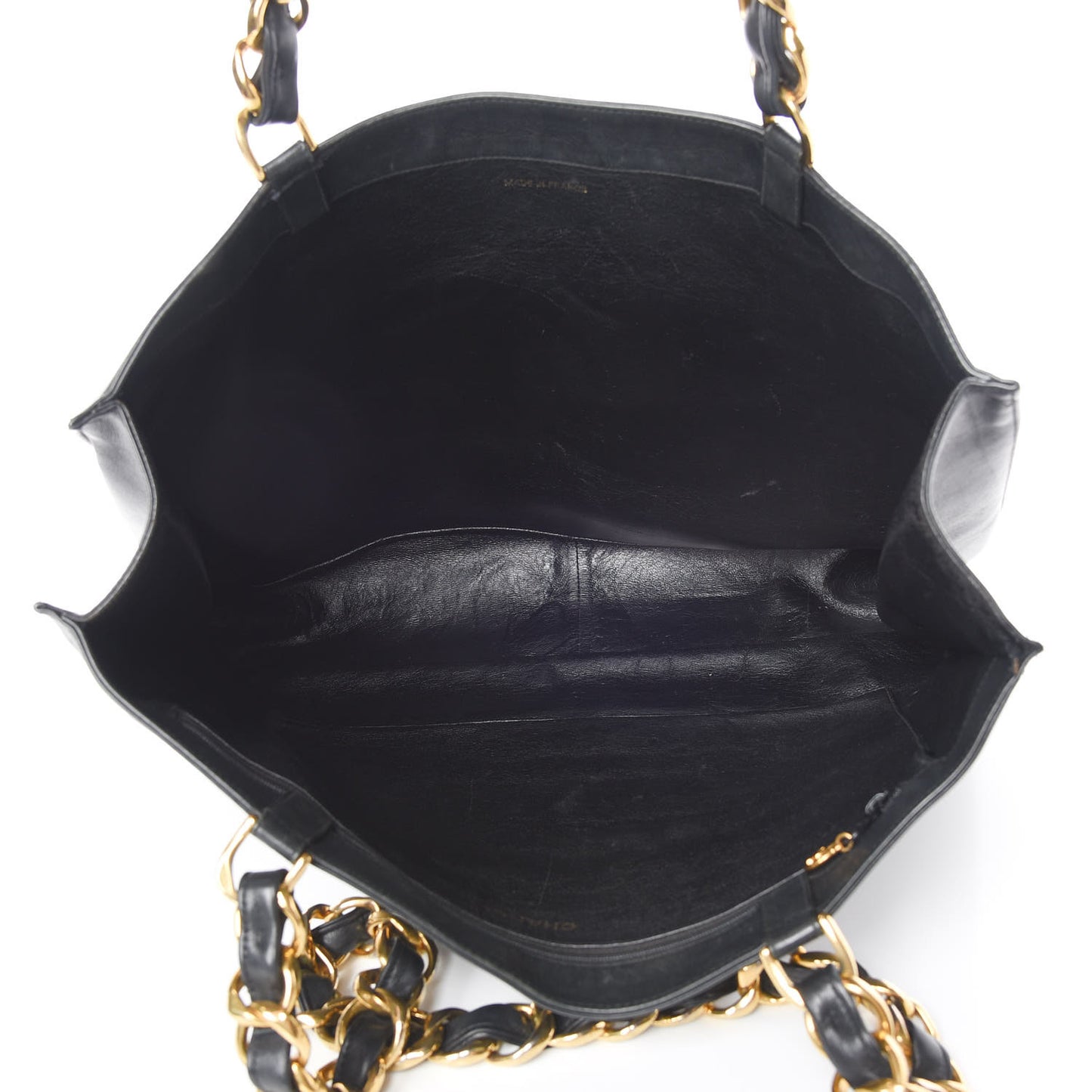 Calfskin CC Tote Black