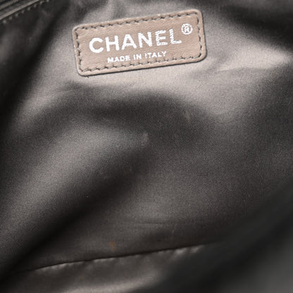 Chanel Coated Canvas Quilted Le Marais Flap Black 11 of 15