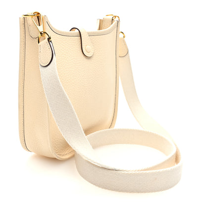 Hermes Taurillon Clemence Evelyne TPM Nata 3 of 11