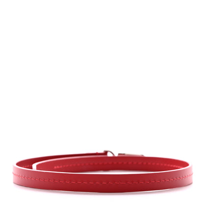 Louis Vuitton Calfskin Pochette Accessories Strap Red 2 of 3