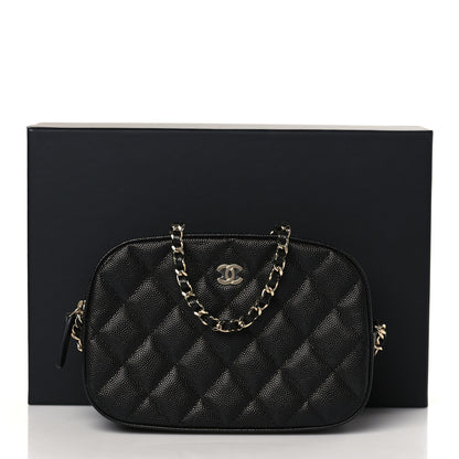 Chanel Caviar Quilted Vanity With Chain Black 10 of 10