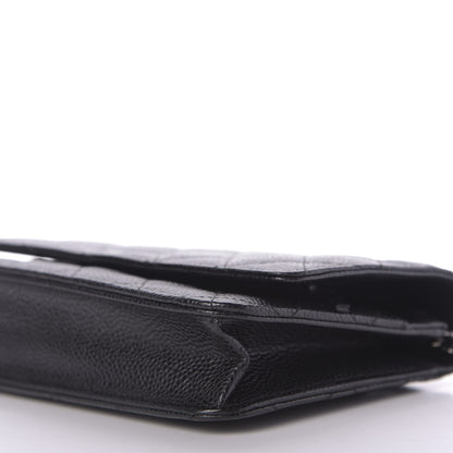 Chanel Caviar Quilted Wallet On Chain WOC Black 7 of 11