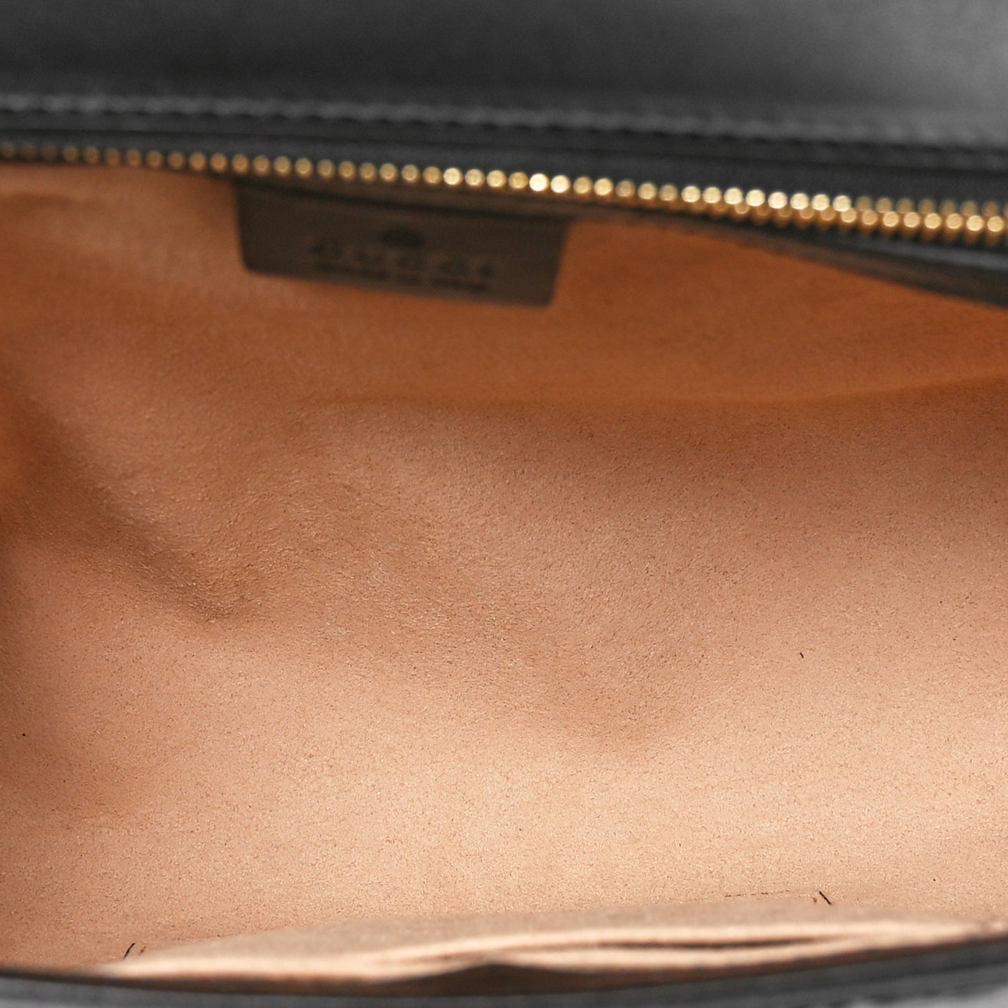 Guccissima Medium Padlock Shoulder Bag Black
