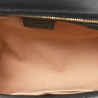 Gucci Guccissima Medium Padlock Shoulder Bag Black 5 of 10