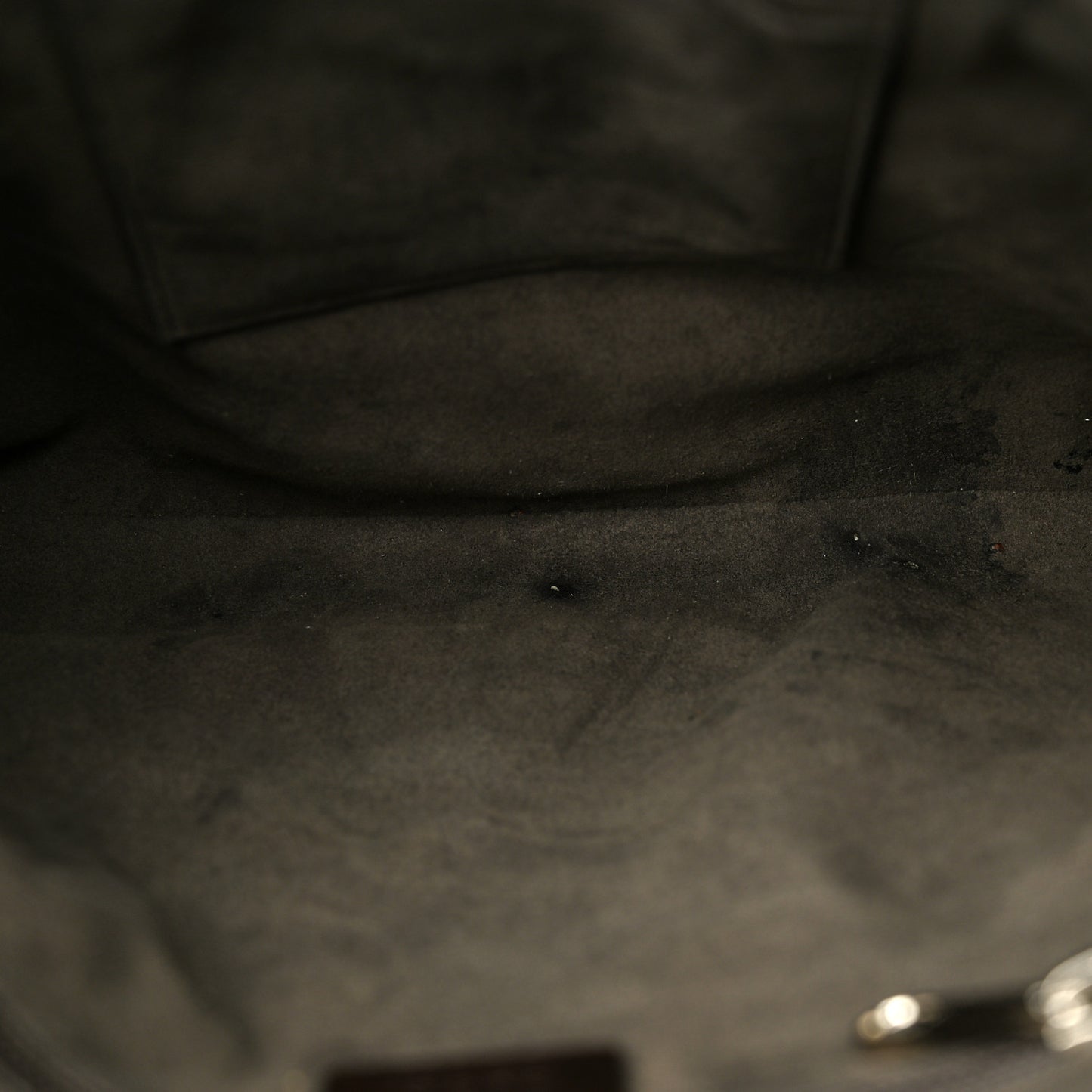 GG Supreme Monogram Medium Flat Messenger Bag Beige Brown