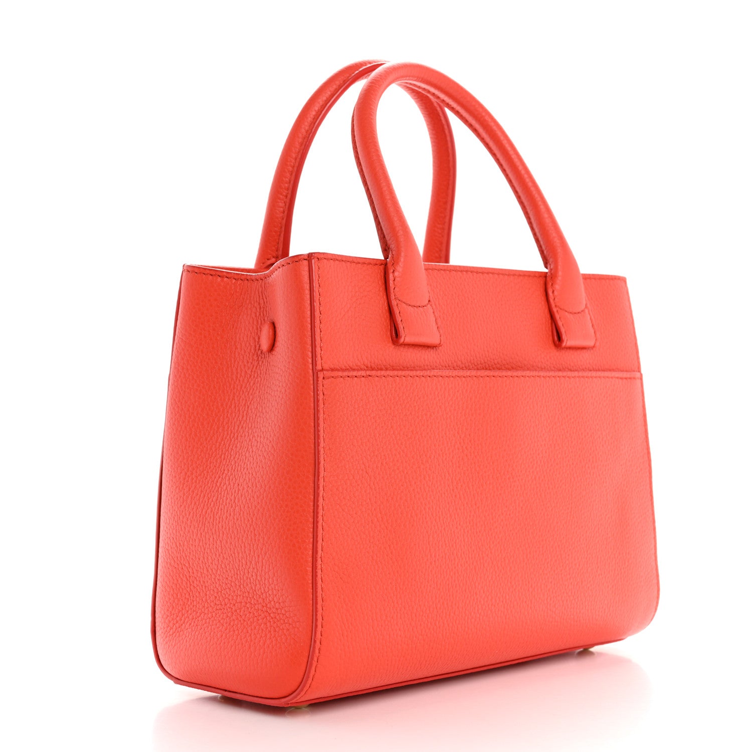 Chanel Grained Calfskin Mini Neo Executive Shopper Tote Red 3 of 11