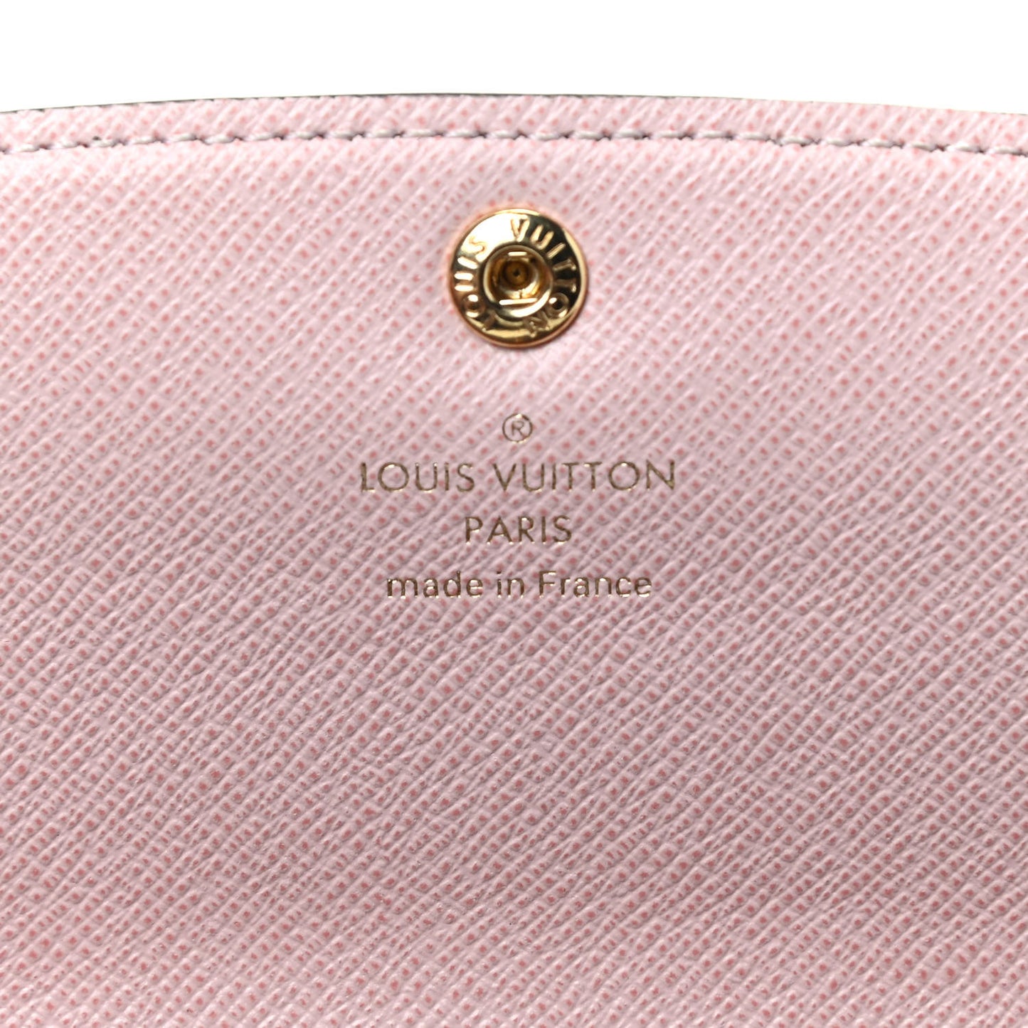 Monogram Emilie Wallet Rose Ballerine
