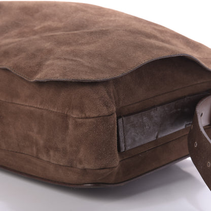 Balenciaga Baby Daim Suede Messenger Bag Brown 7 of 13