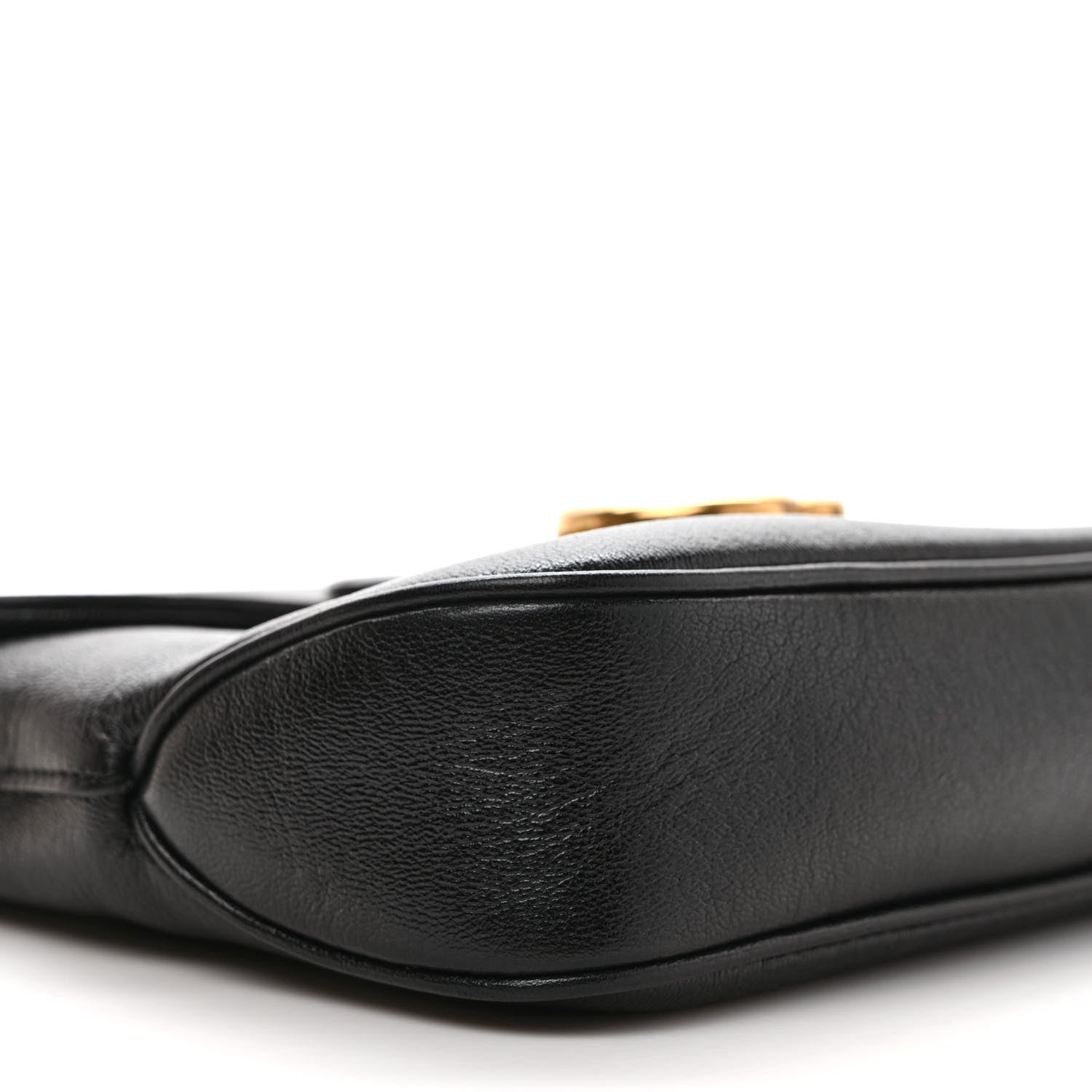 Gucci New Sakai Calfskin Lux Small Dahlia Messenger Shoulder Bag Black 8 of 9
