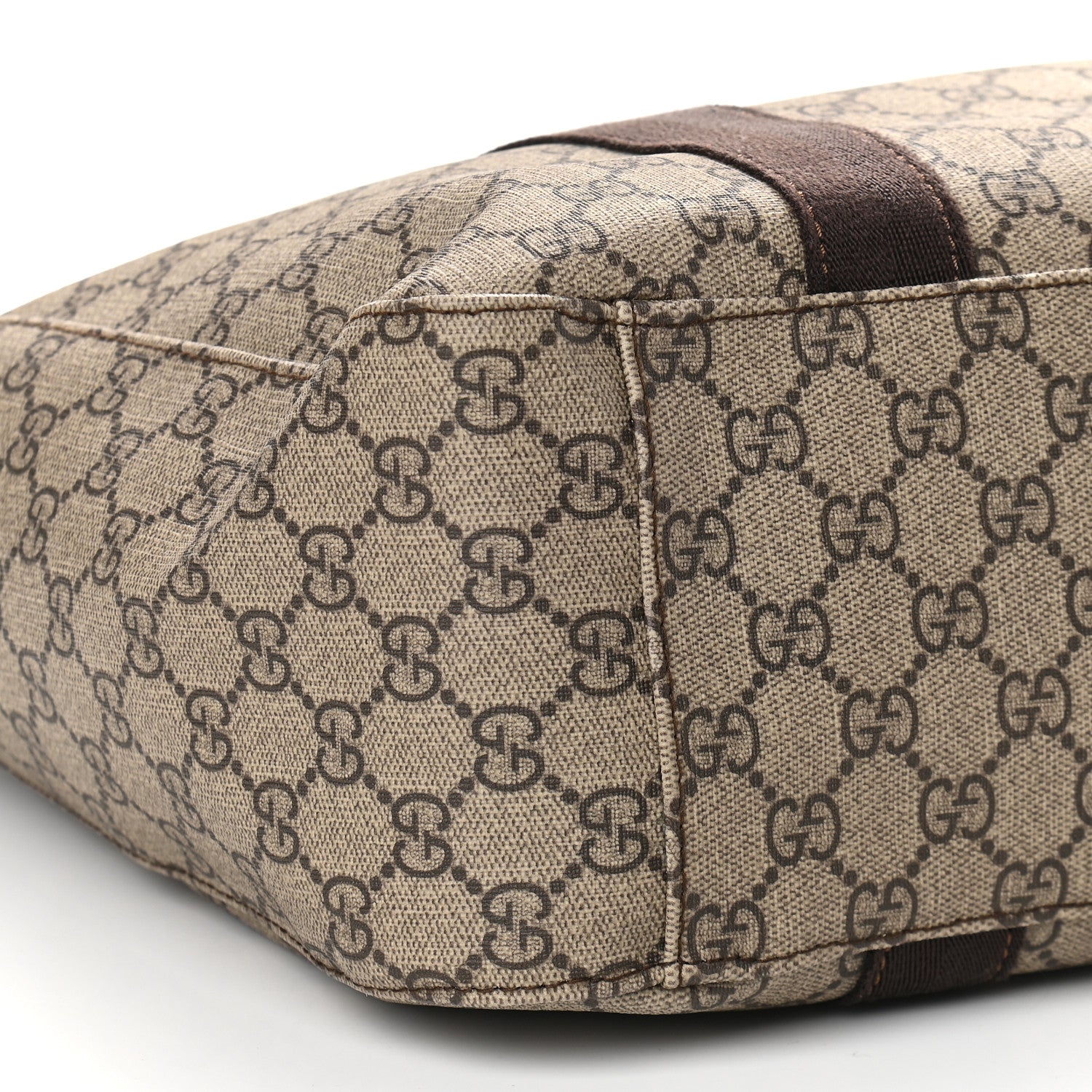 Gucci GG Plus Monogram Medium Tote Dark Brown 5 of 9