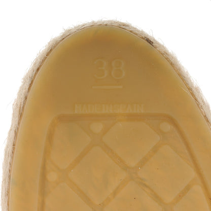 Chanel Lambskin CC Espadrilles 38 Red 6 of 7