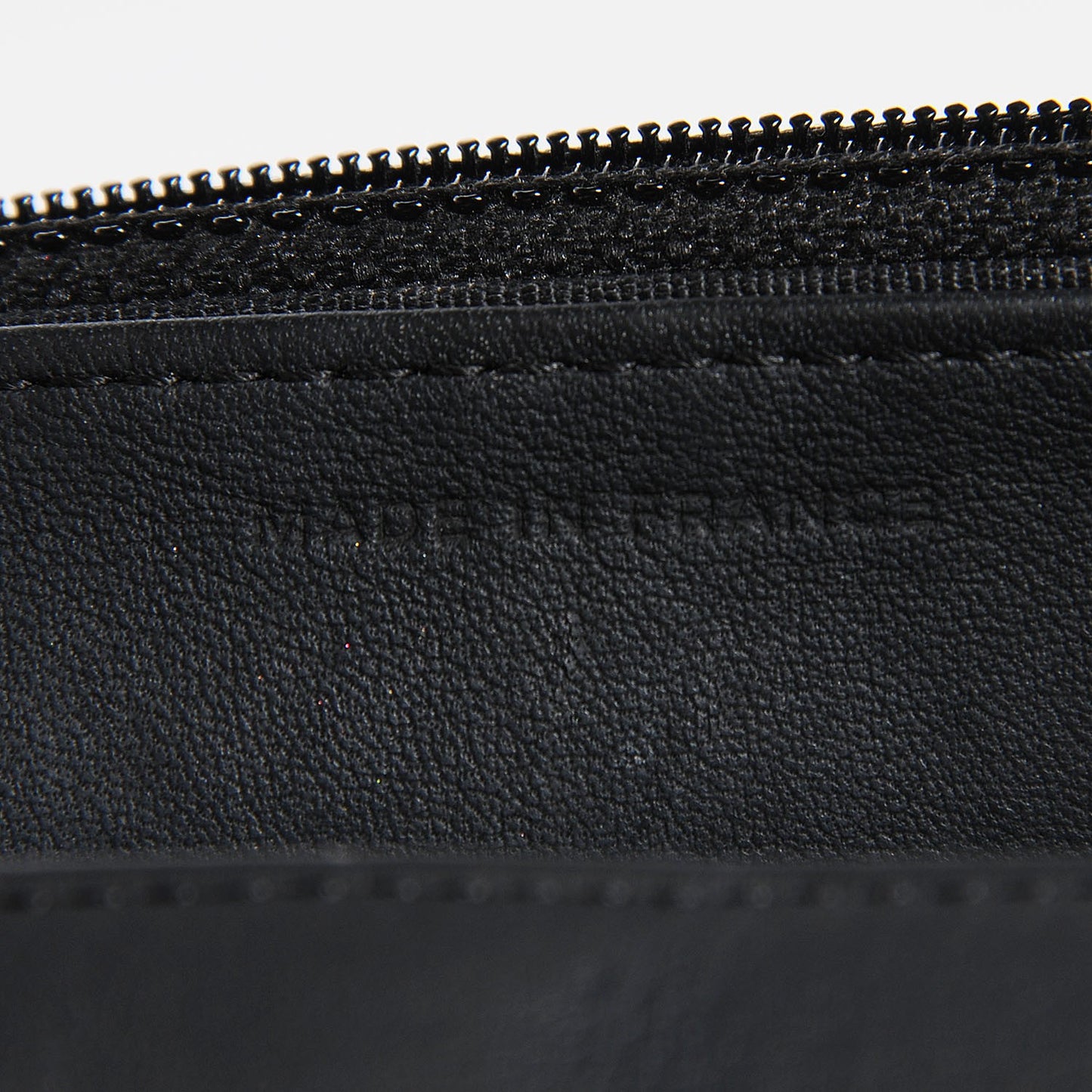 Calfskin Quilted Wallet On Chain WOC So Black