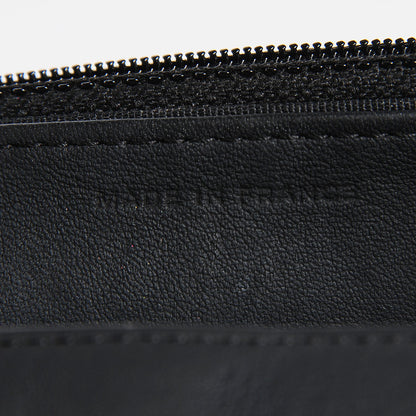 Chanel Calfskin Quilted Wallet On Chain WOC So Black 6 of 7