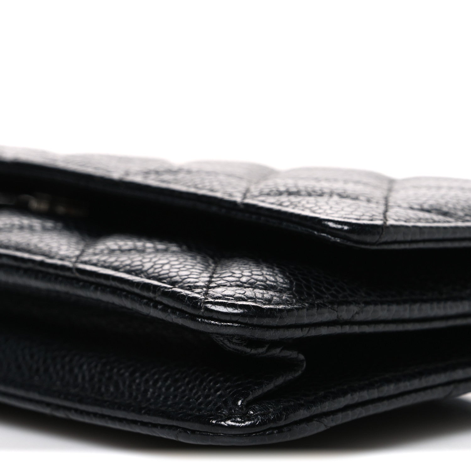 Chanel Caviar Quilted Wallet On Chain WOC Black 11 of 11