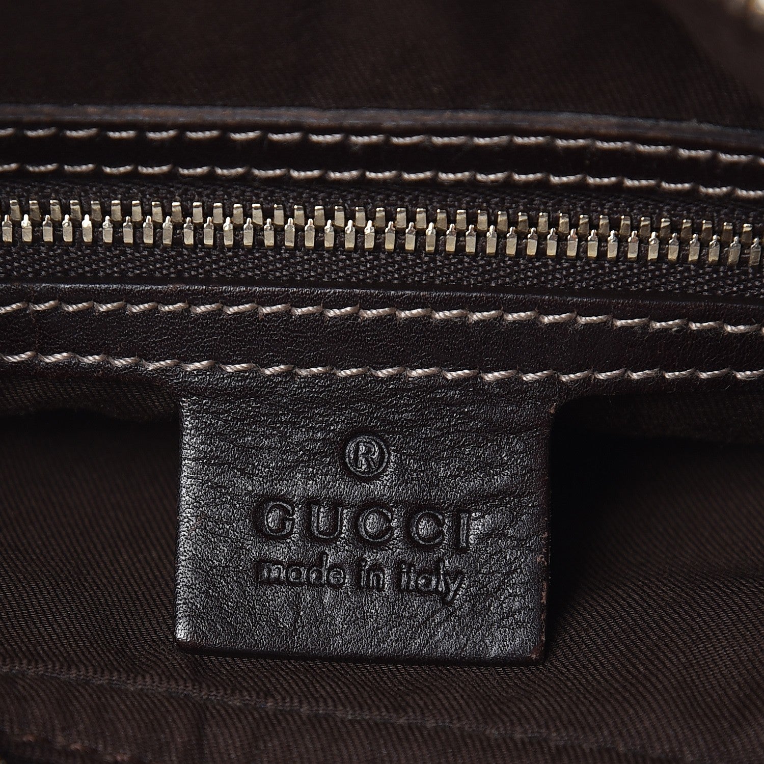 Gucci Monogram GG Royal Hobo Dark Brown 7 of 7
