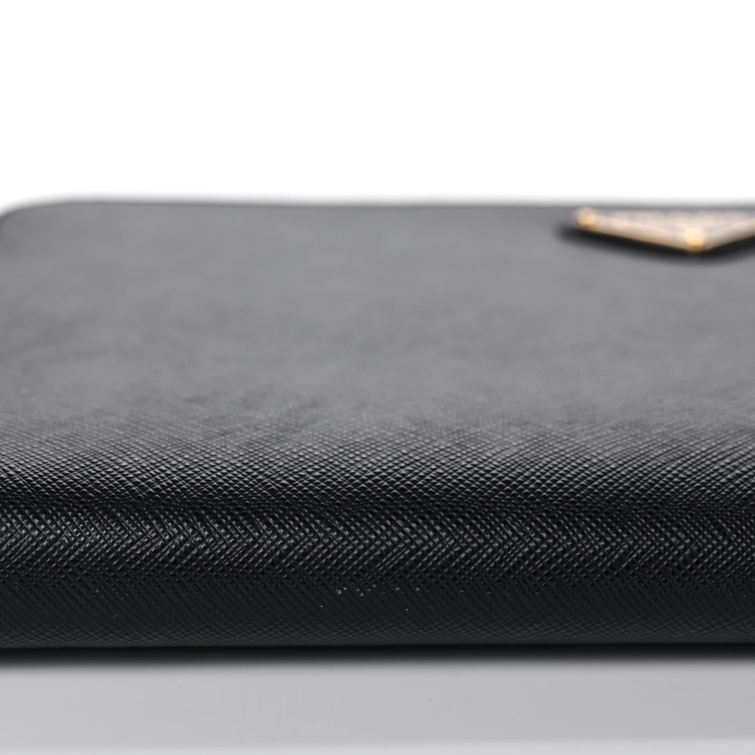 Prada Saffiano Lux Crossbody Bag Black 8 of 10