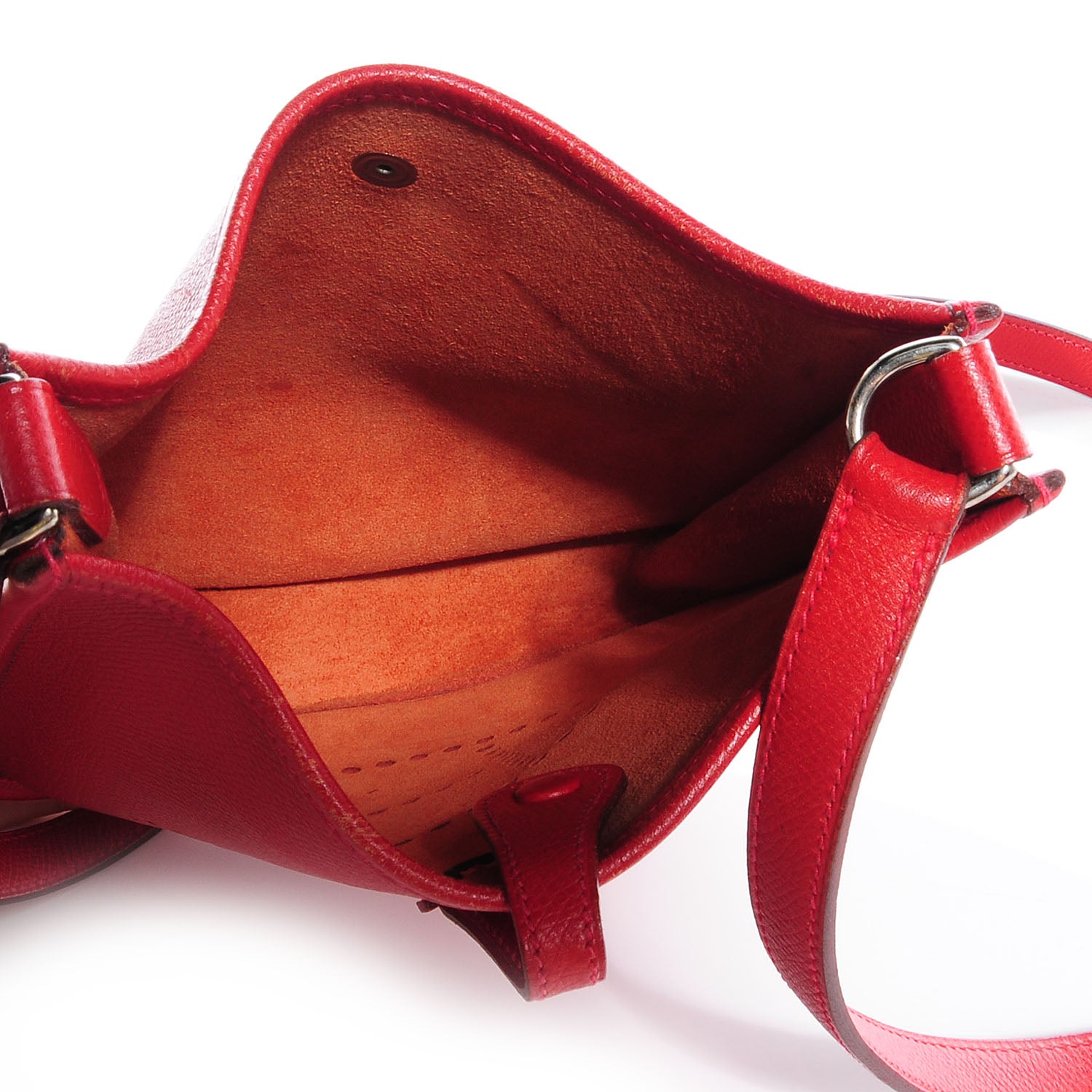 Hermes Epsom Evelyne TPM Vermillion 7 of 7