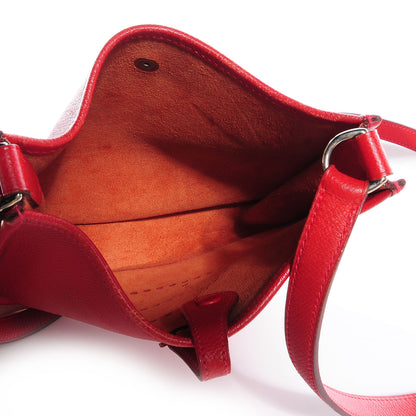Hermes Epsom Evelyne TPM Vermillion 7 of 7