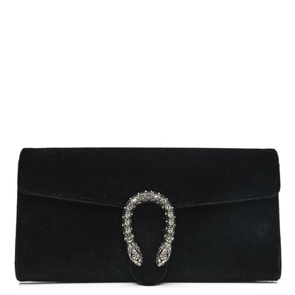 Gucci Velvet Dionysus Clutch Black 1 of 14