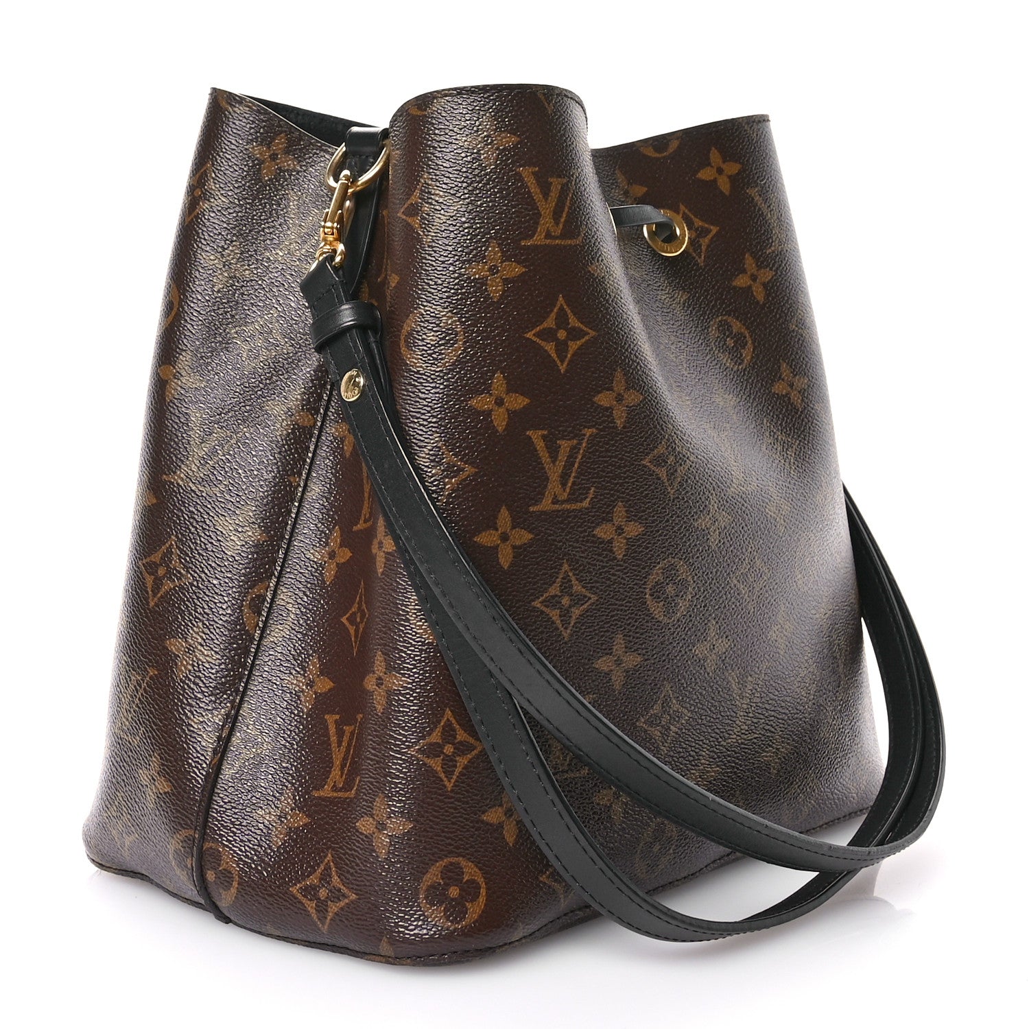 Louis Vuitton Monogram Neonoe MM Black 3 of 8