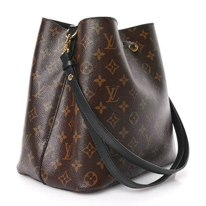 Louis Vuitton Monogram Neonoe MM Black 3 of 8