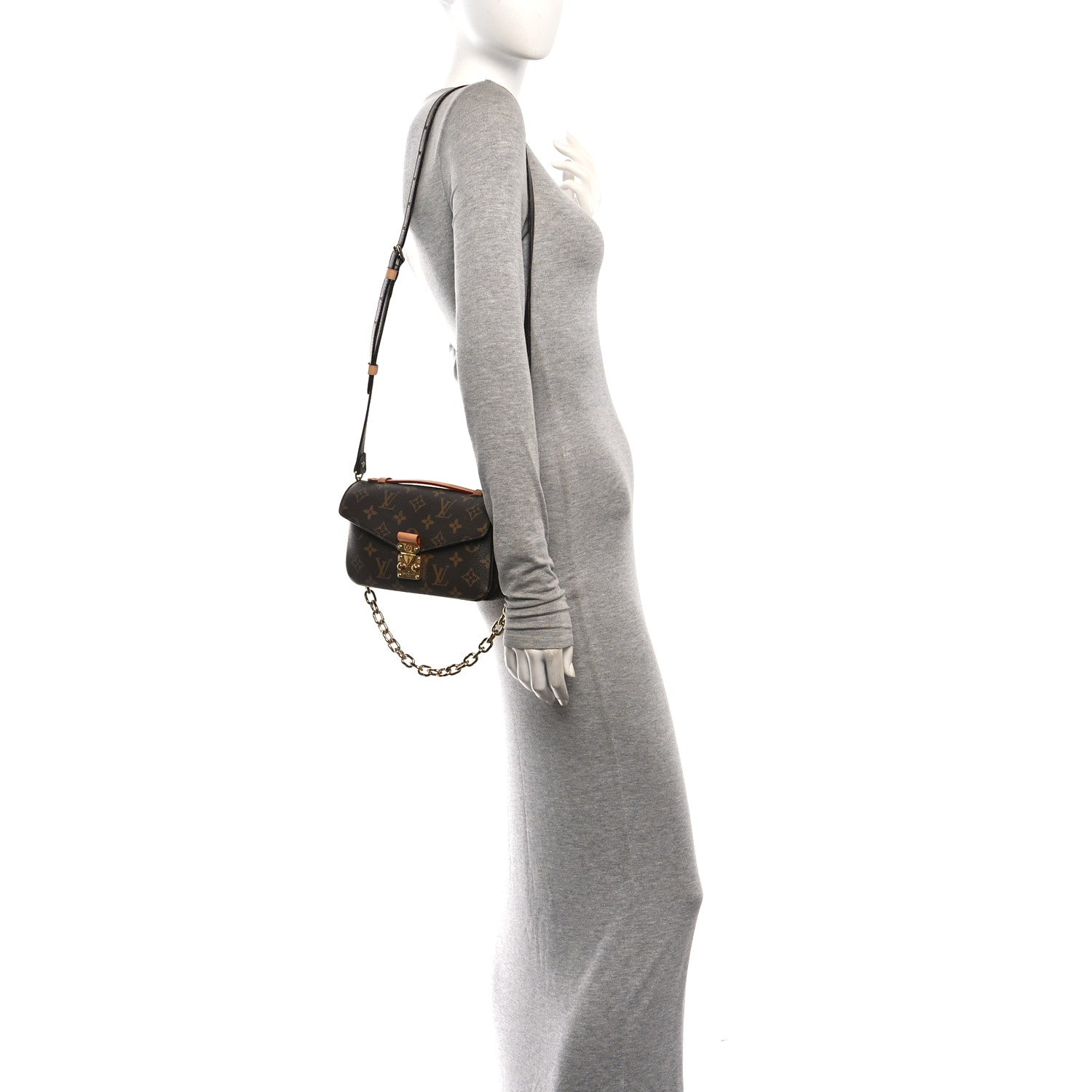 Louis Vuitton Monogram Pochette Metis East West 2 of 9