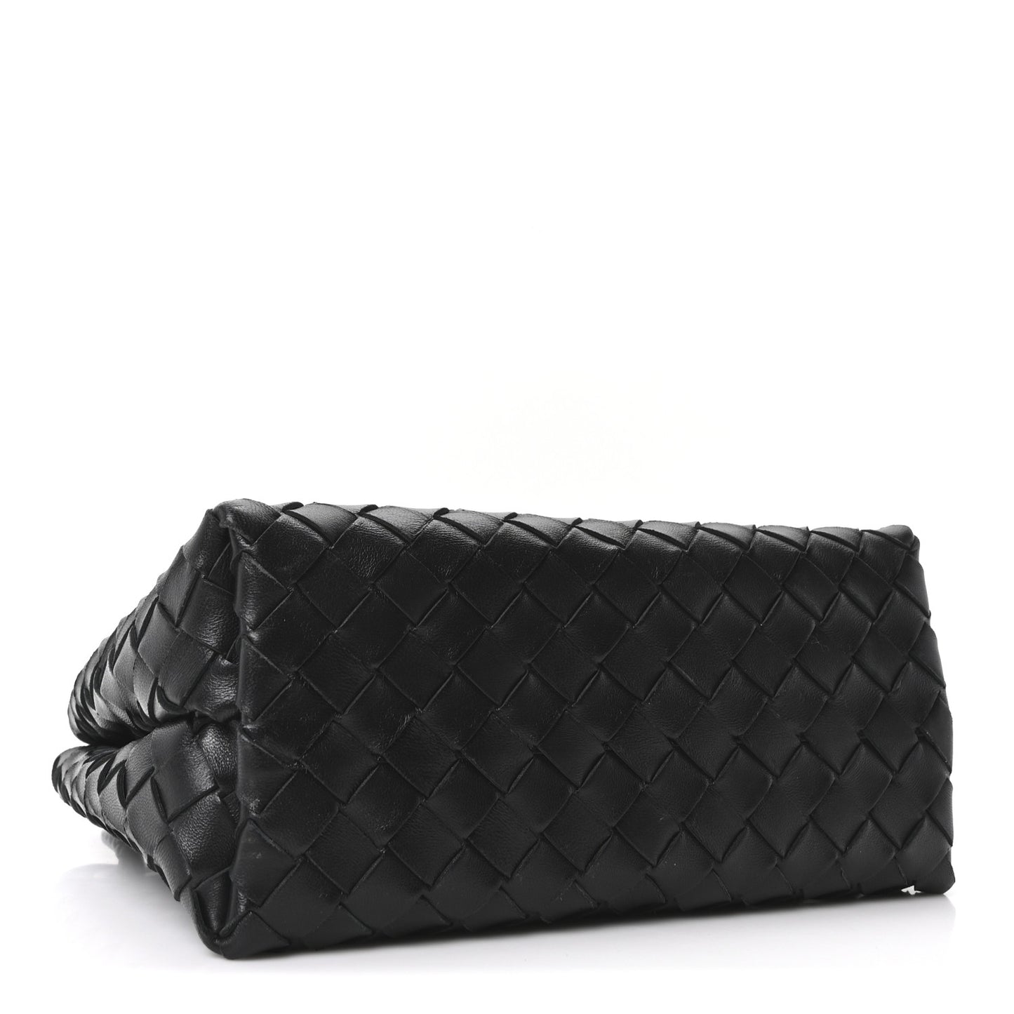 Nappa Intrecciato Small Andiamo Shoulder Bag Black