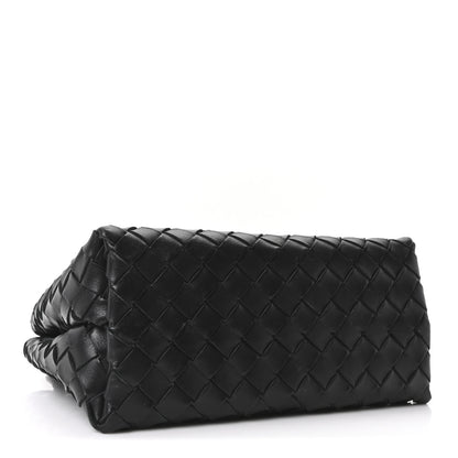 Bottega Veneta Nappa Intrecciato Small Andiamo Shoulder Bag Black 4 of 9