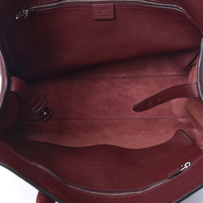 Gucci Soft Calfskin Medium Jackie Top Handle Bag Bordeaux 5 of 13