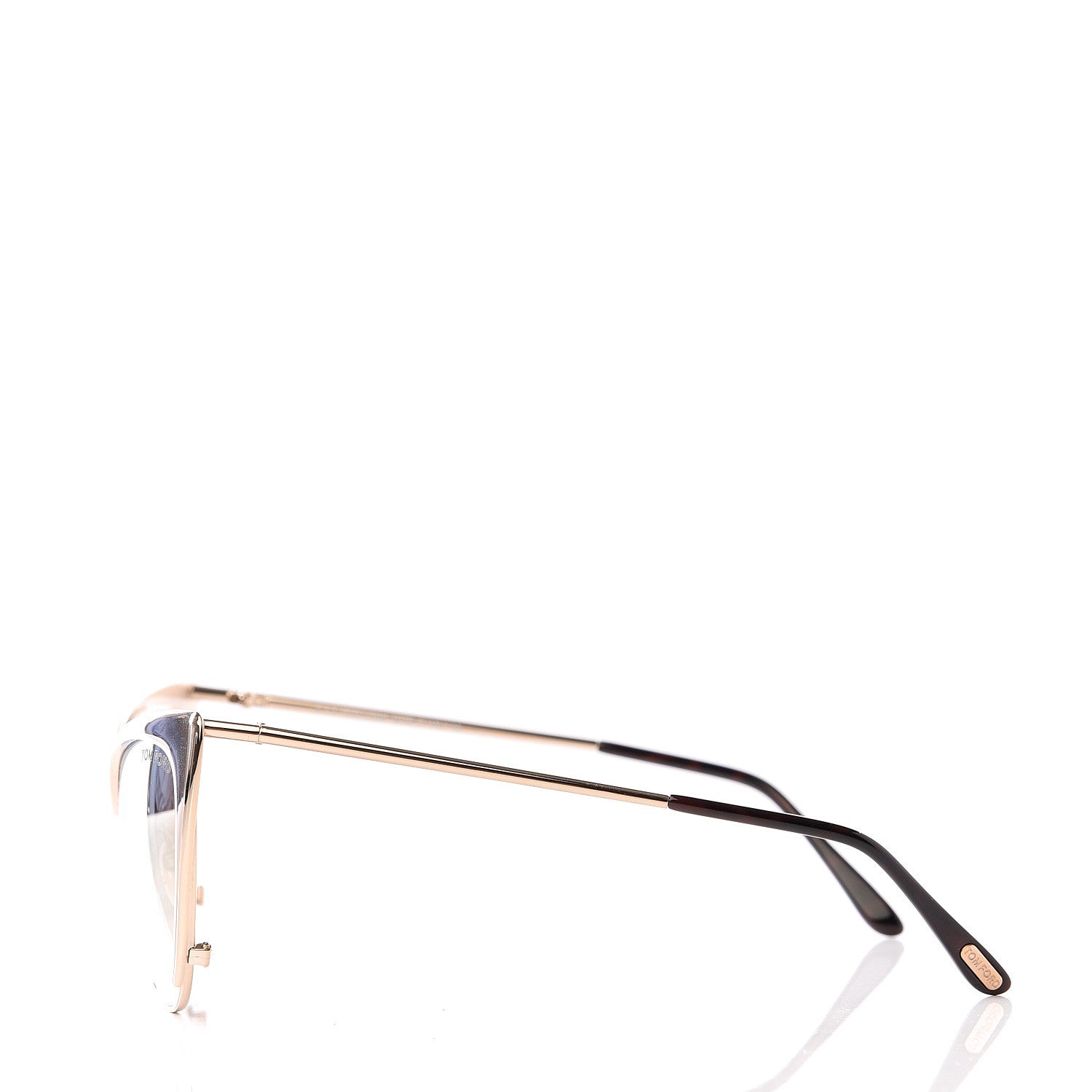 Tom Ford Nastasya Cat Eye Sunglasses TF304 Gold 3 of 8