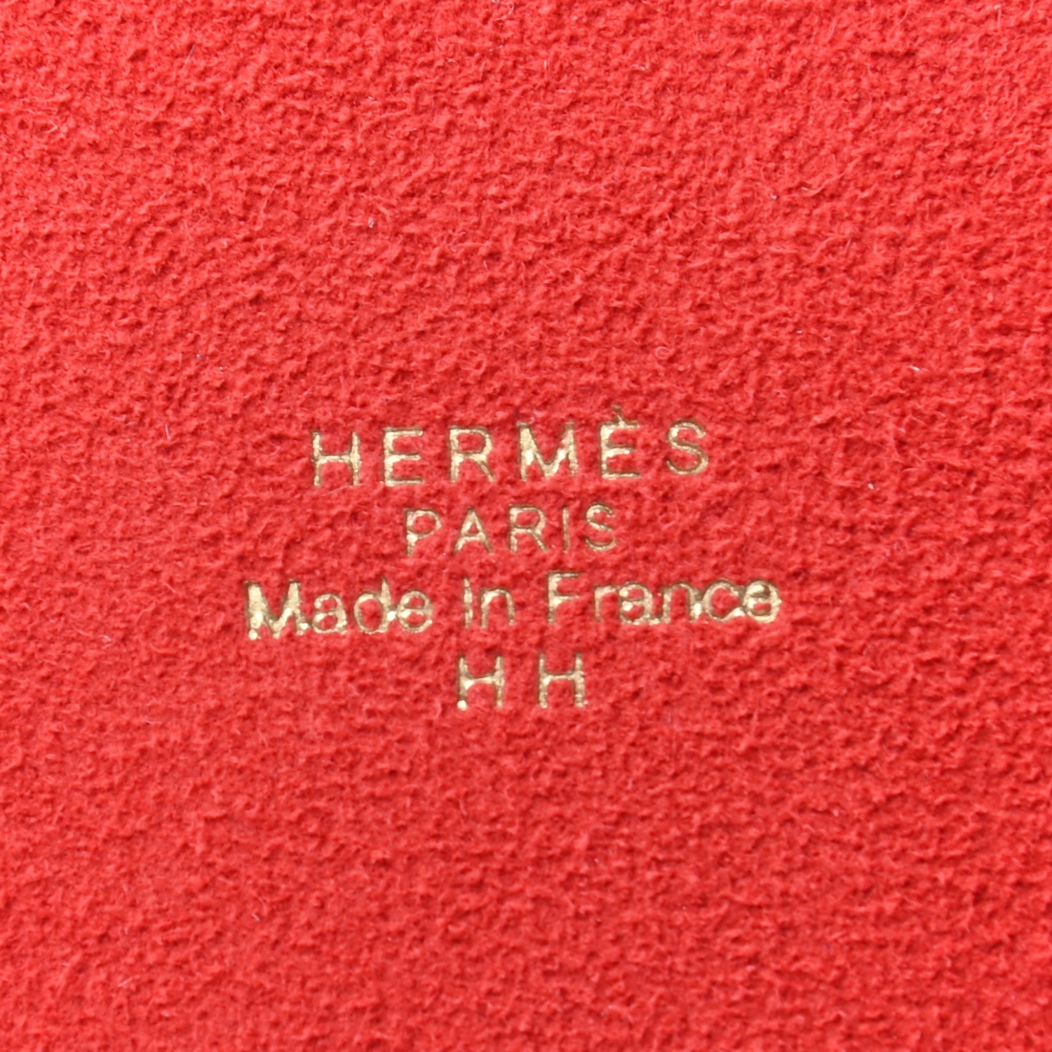 Hermes Porcelain Sellier Change Tray Rouge Or 4 of 5
