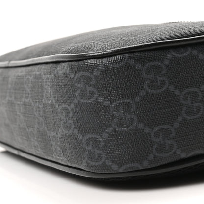 Gucci Soft GG Supreme Monogram Web Belt Bag Black Grey 10 of 10