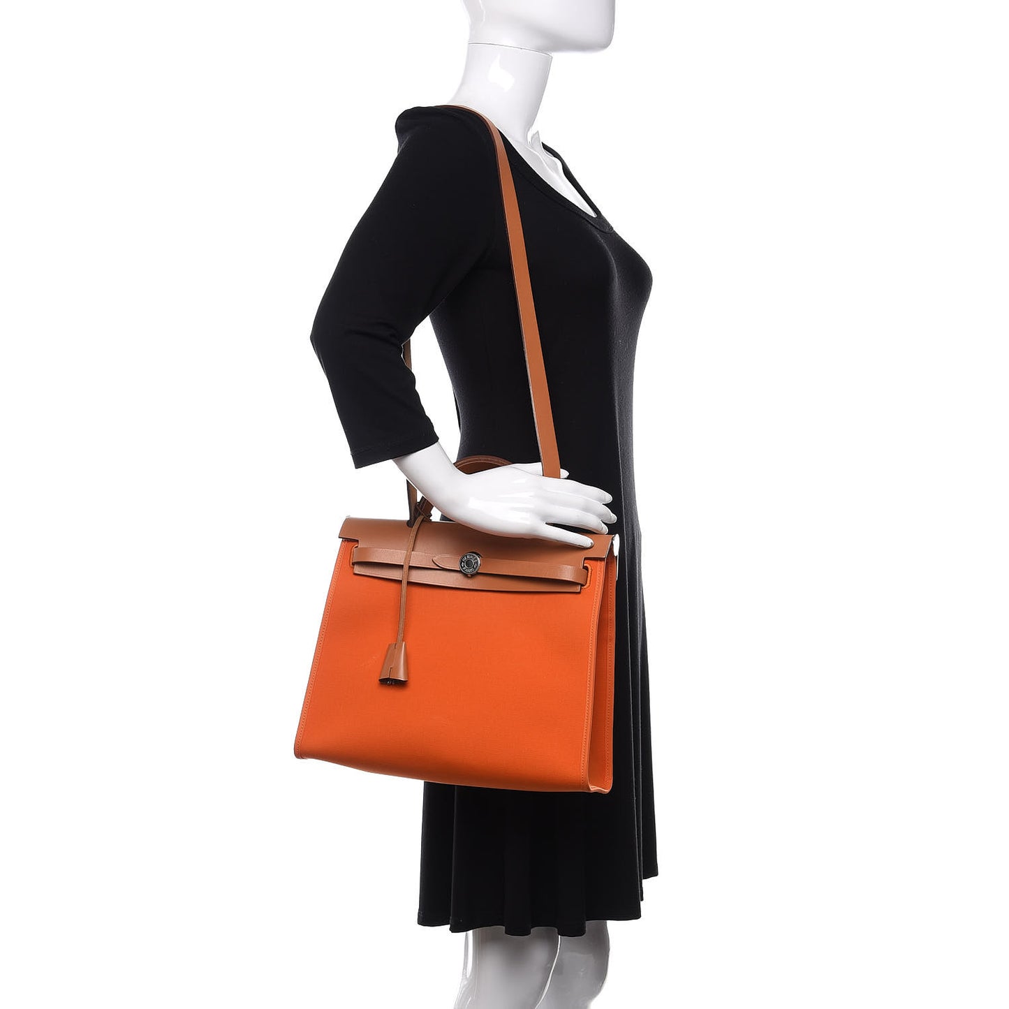 Vache Hunter Toile Herbag Zip 31 PM Orange