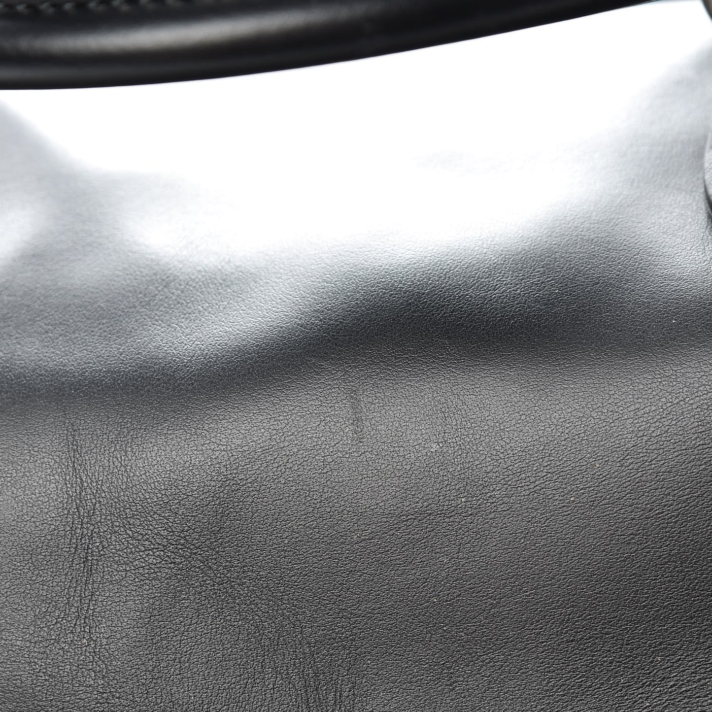 Calfskin GucciGhost Real Duffle Black Yellow