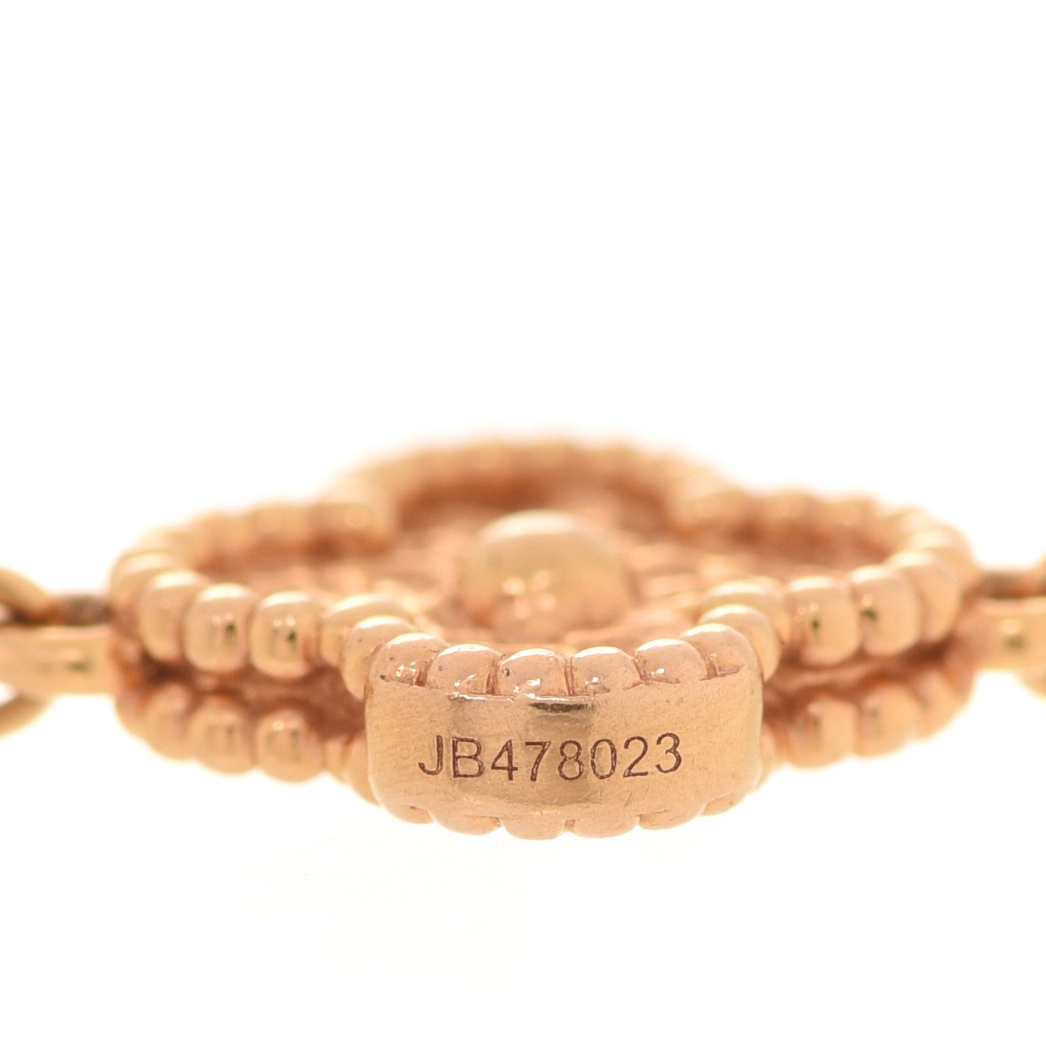Van Cleef & Arpels 18K Rose Gold 6 Motifs Sweet Alhambra Bracelet 5 of 7