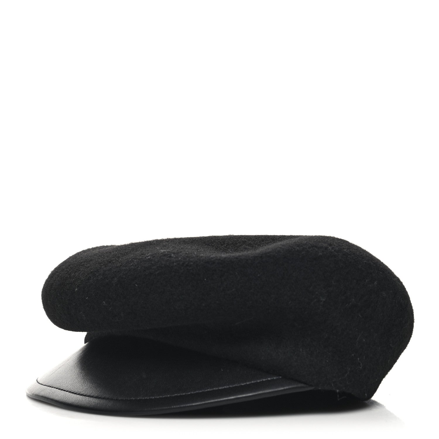 Christian Dior Wool Arty Beret Cap 57 Black 1 of 8
