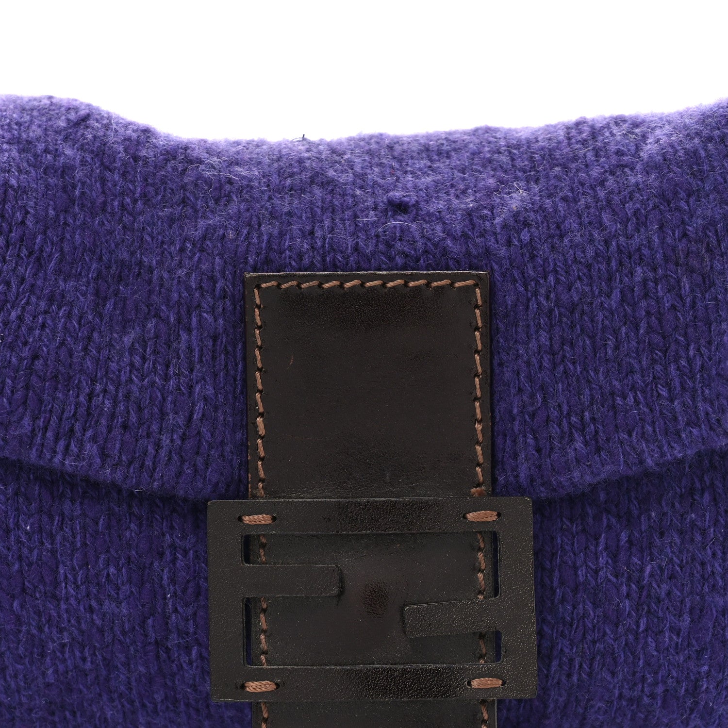 Fendi Knit Baguette Purple 8 of 11