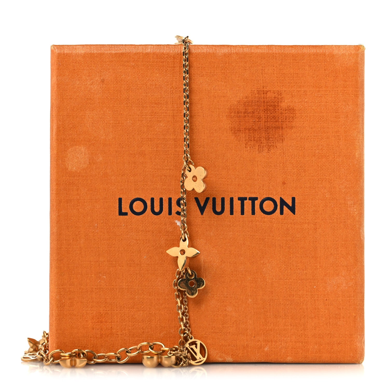 Louis Vuitton Metal Blooming Supple Necklace Gold 7 of 7