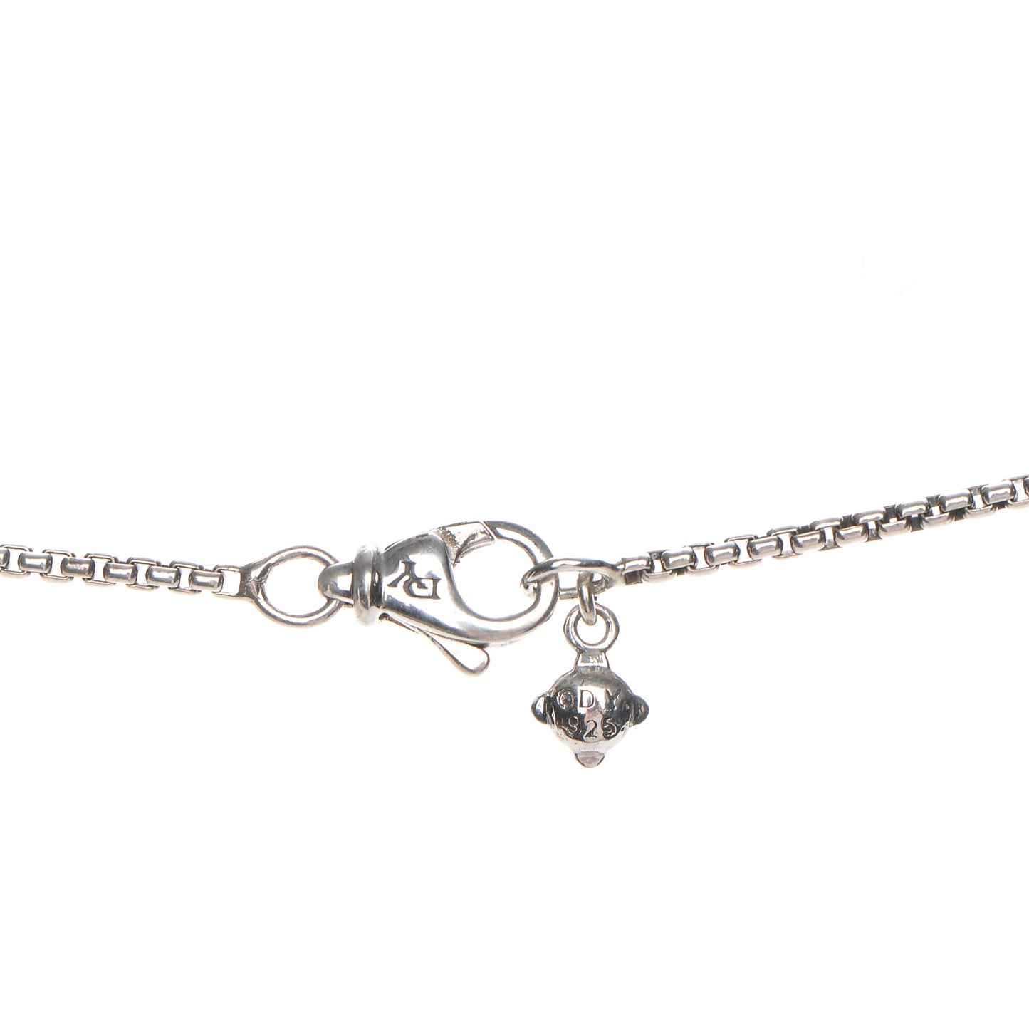 Sterling Silver Diamond 10mm Labyrinth Pendant Necklace