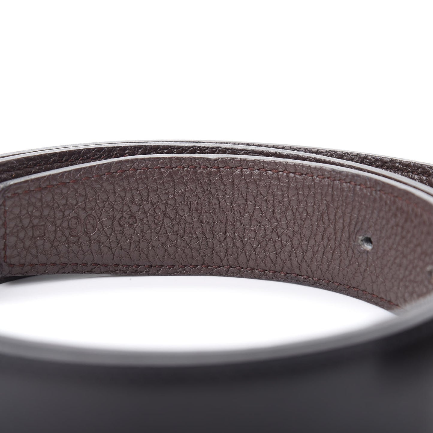 Box Togo 32mm H Belt 90 Black Chocolate