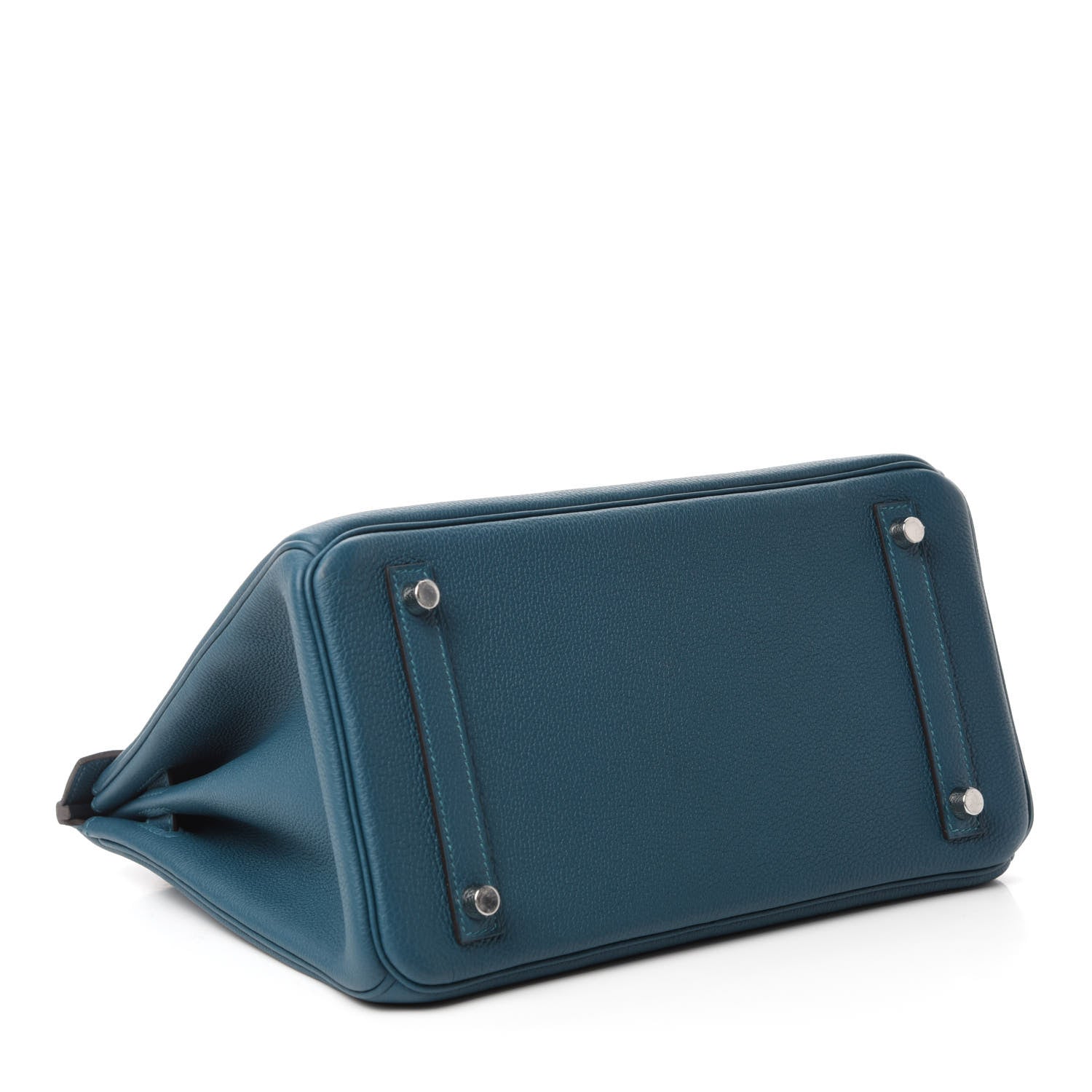 Hermes Taurillon Maurice Birkin Verso 30 Vert Bosphore Bleu Ocean 4 of 10
