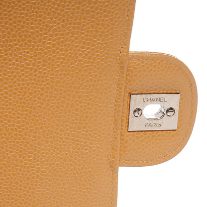 Chanel Caviar Jumbo Single Flap Beige 6 of 9