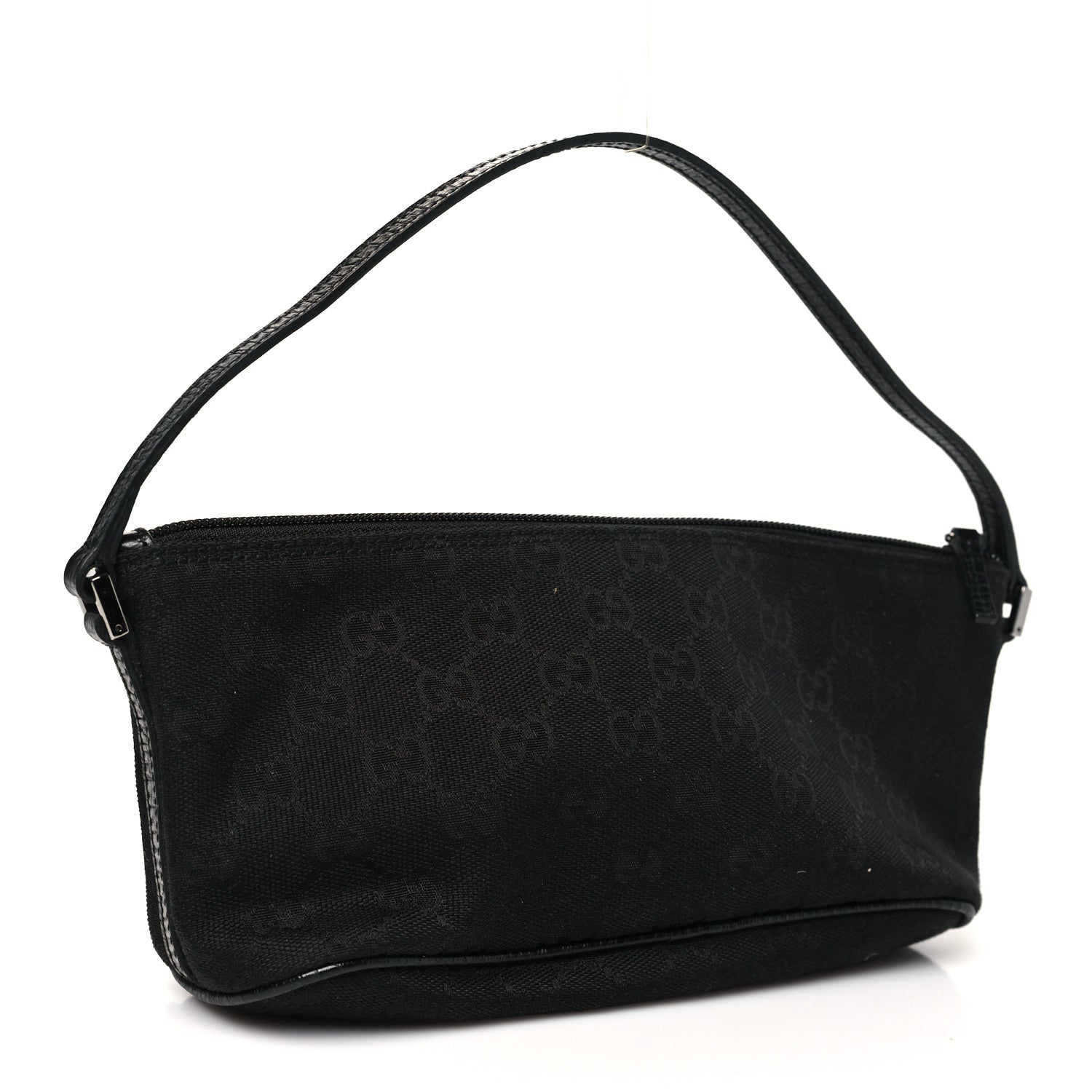 Gucci Monogram Boat Pochette Black 3 of 10