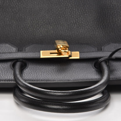Hermes Ardennes Birkin 40 Black 26 of 36