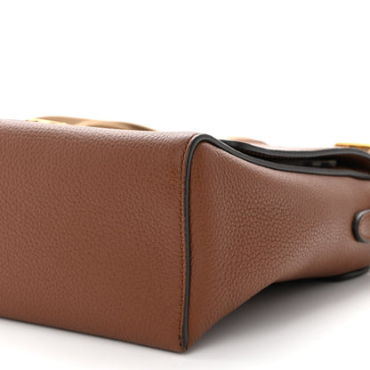 Burberry Calfskin Vintage Check Note Crossbody Bag Tan 9 of 10