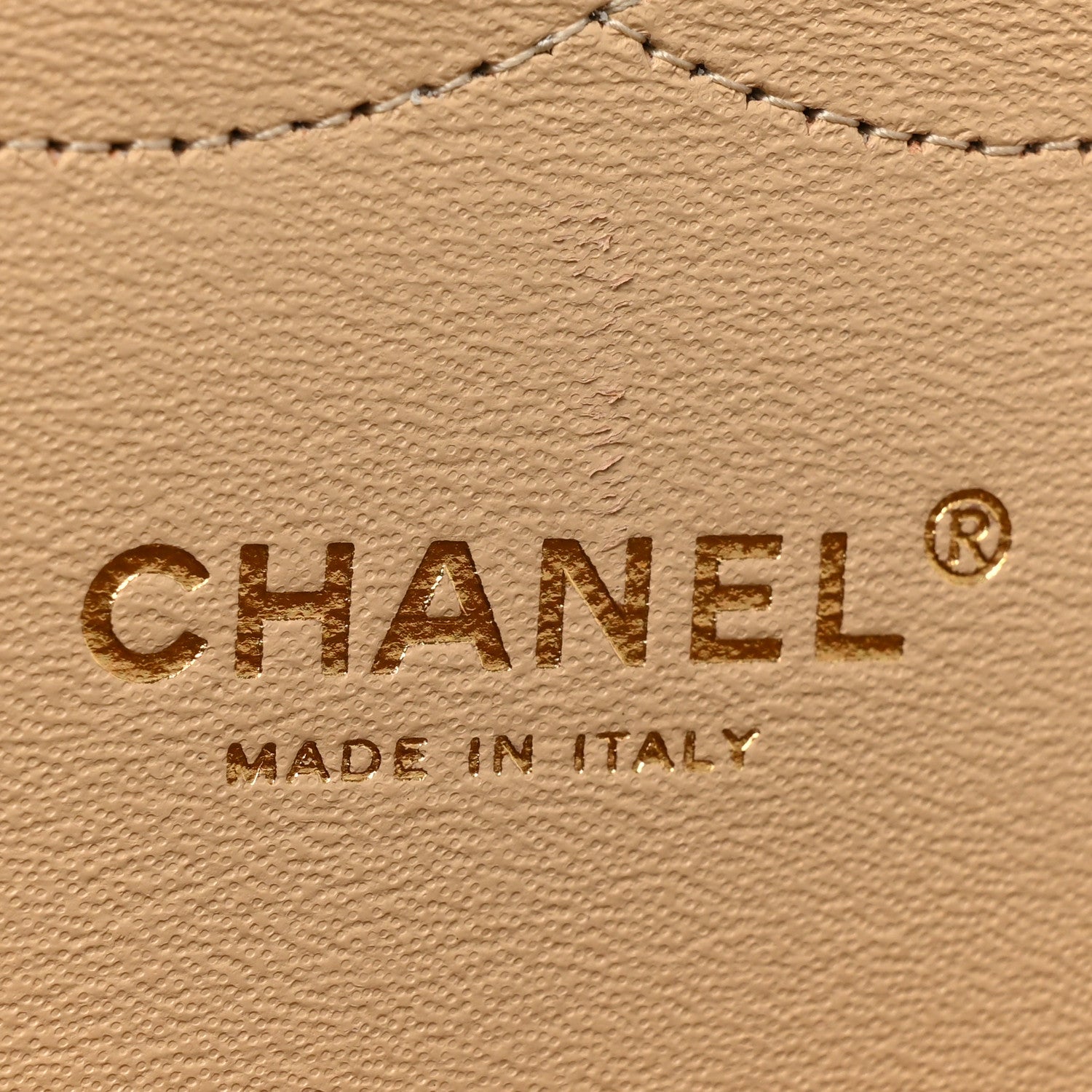 Chanel Caviar Quilted Jumbo Double Flap Beige 6 of 14