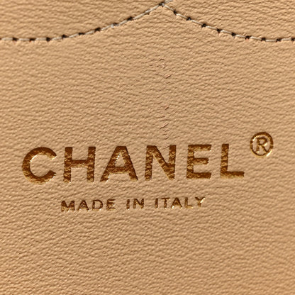 Chanel Caviar Quilted Jumbo Double Flap Beige 6 of 14