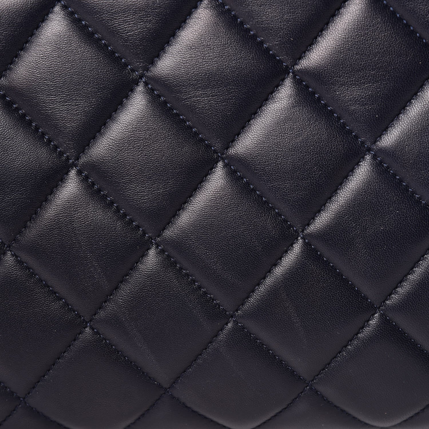 Chanel Lambskin Quilted Trendy CC Tote Navy 14 of 19