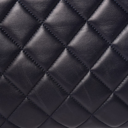 Chanel Lambskin Quilted Trendy CC Tote Navy 14 of 19