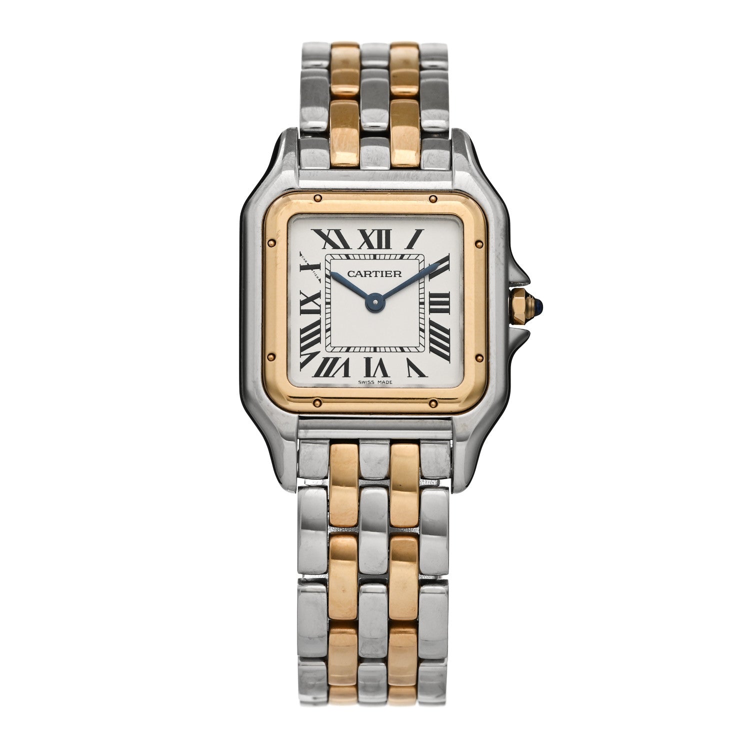 Cartier Stainless Steel 18K Yellow Gold 27mm Panthere Quartz Watch 1 of 5